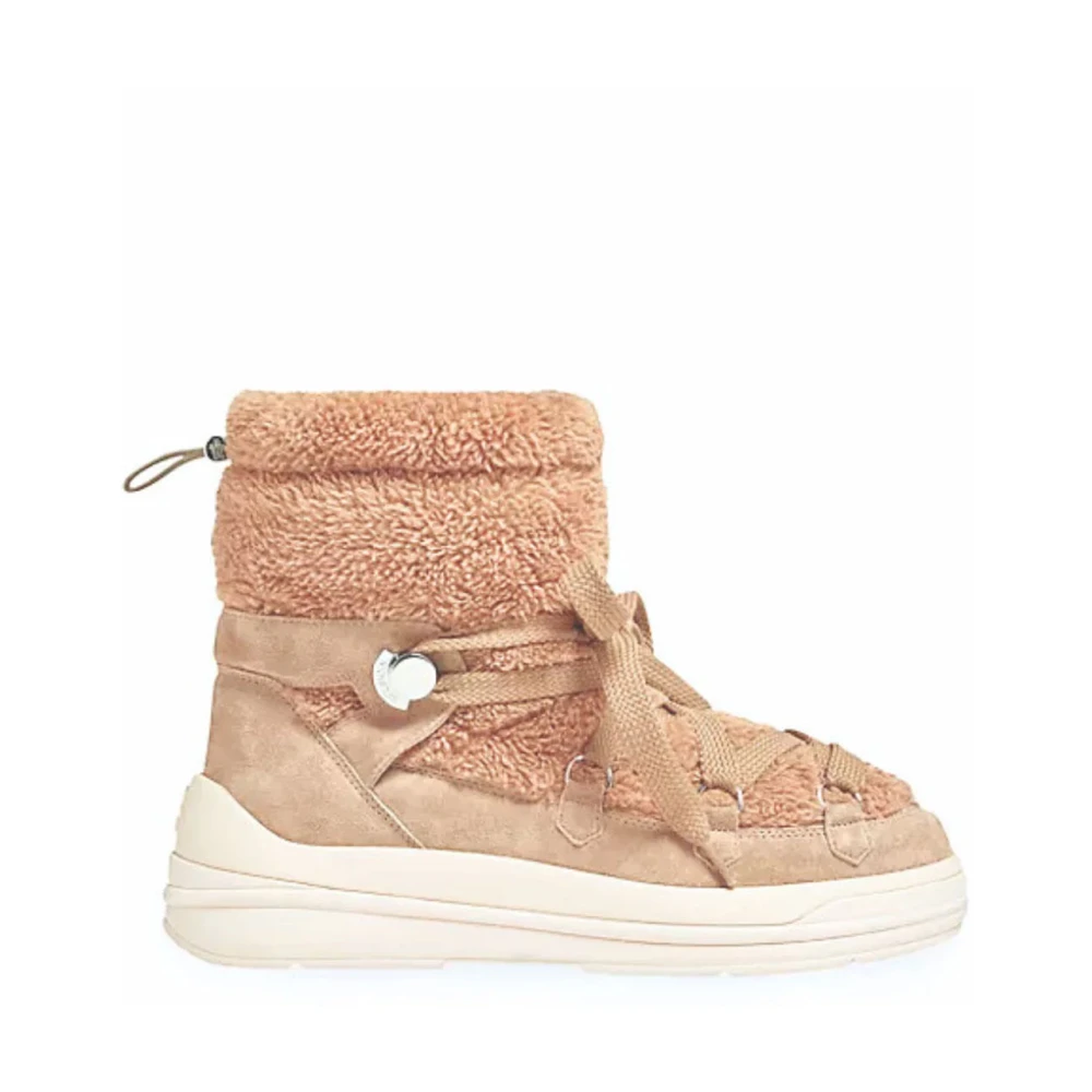 Moncler Women's Beige Winter Boots, 5 Uk, Stylish Winter Boots