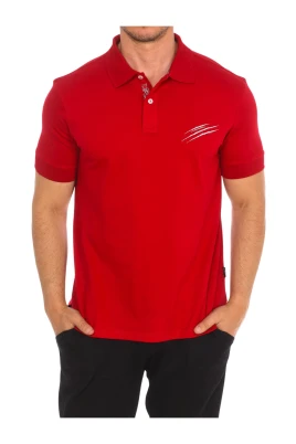 Kortärmad Polo med Claw Print