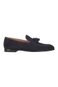 mocassins-bleus-en-daim-avec-pompons