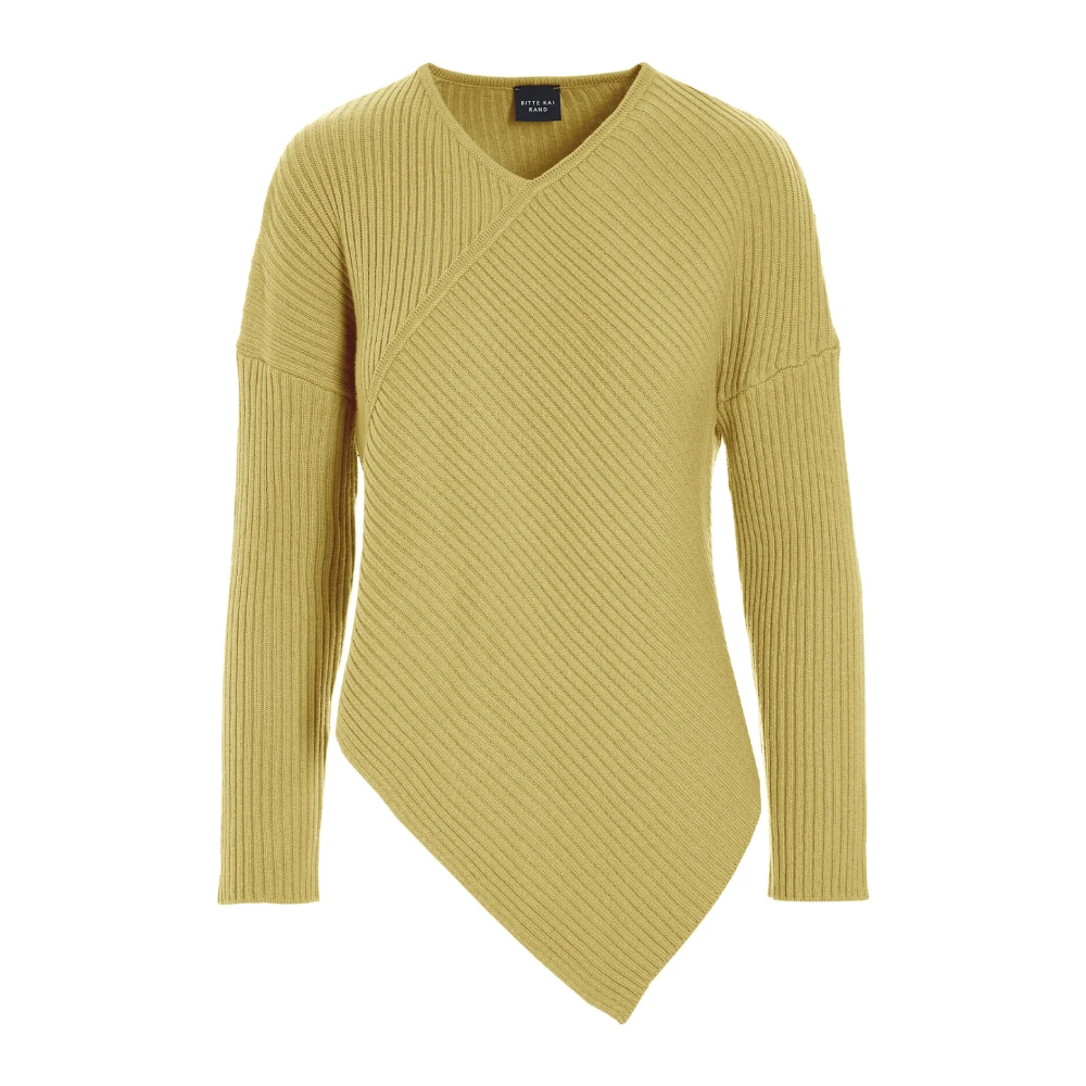 Bitte Kai Rand Asymmetrische Gouden Blouse Yellow Dames