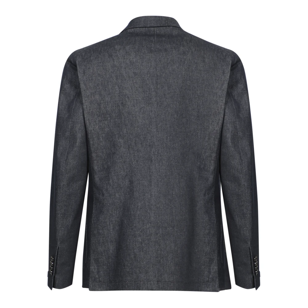 Tagliatore Herenkleding Blazer Zwart Aw24 Black Heren