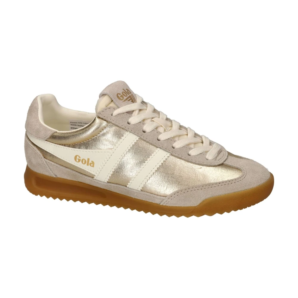 Gola Firefly Metallic Trainer Dames Schoenen Geel