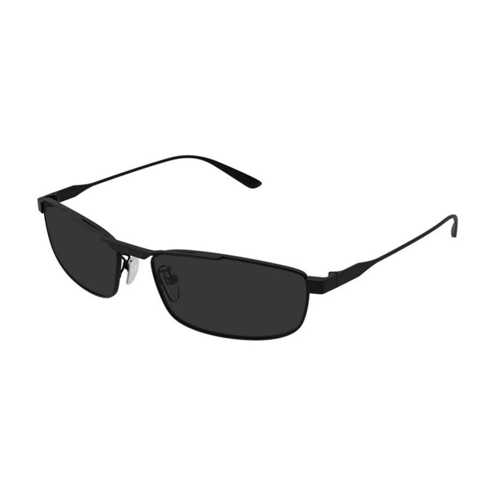 Balenciaga Unisex Black Rectangle Sunglasses - Sunglasses - 61 Mm - Accessories