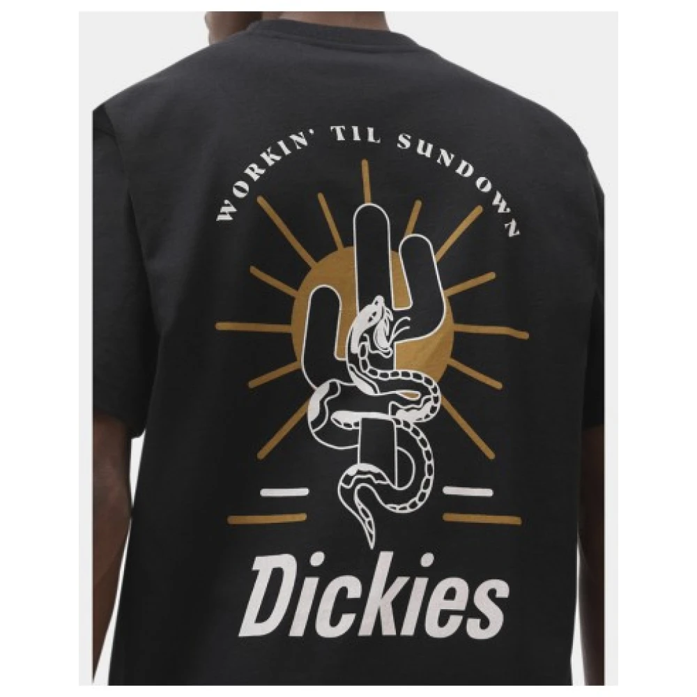 Dickies Heren Katoenen T-Shirt Black Heren