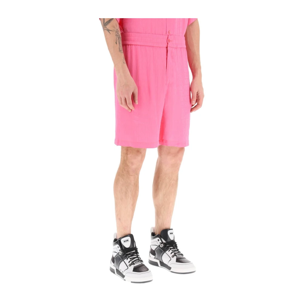 Moschino Shorts Pink Heren
