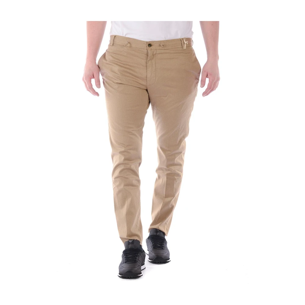 Daniele Alessandrini Men's Beige Chinos, L, Jeans Trouser