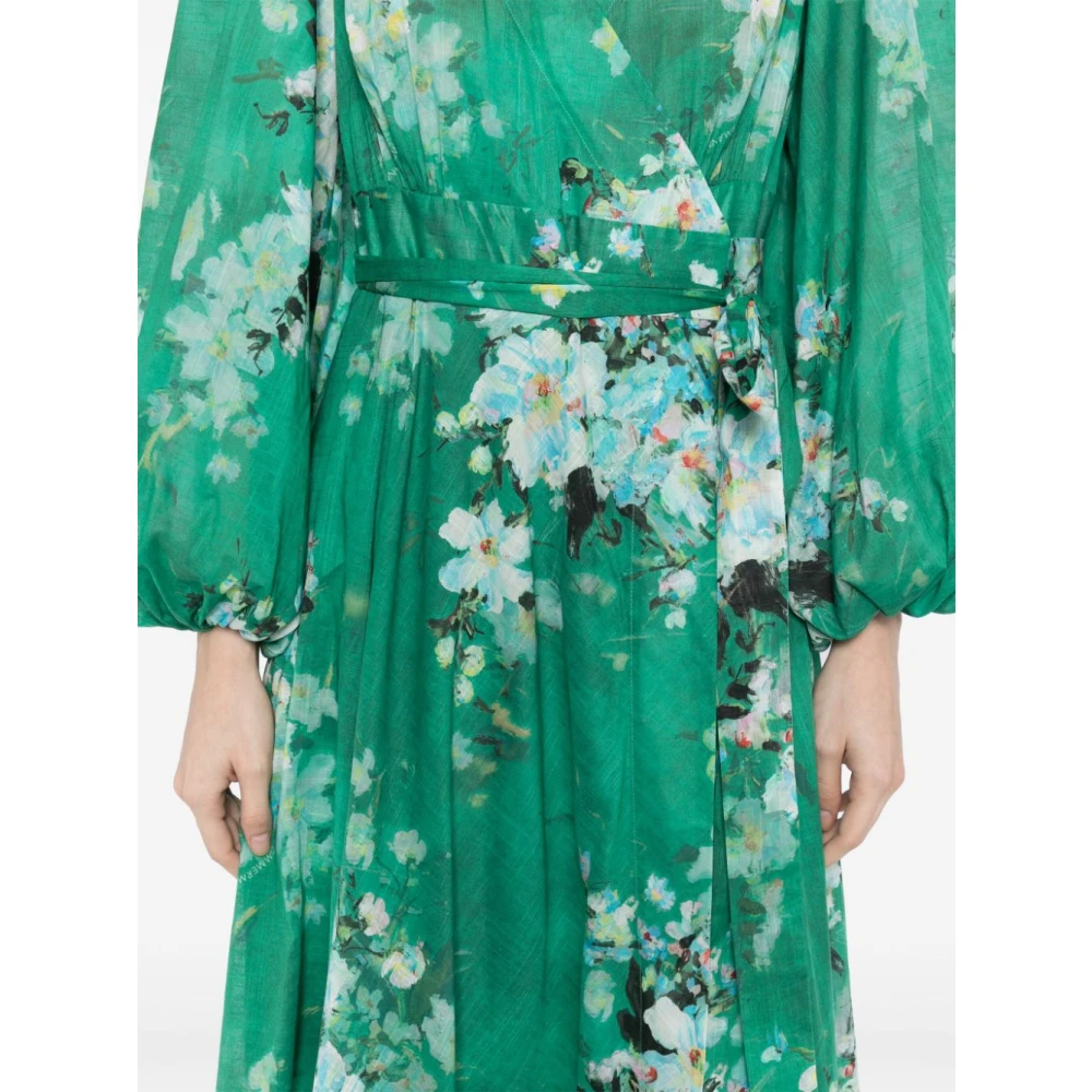 Zimmermann Verde Jurk voor Vrouwen Green Dames