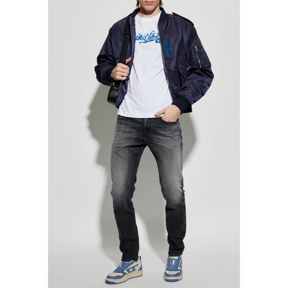 Diesel T-shirt T-Adjust-R7 White Heren