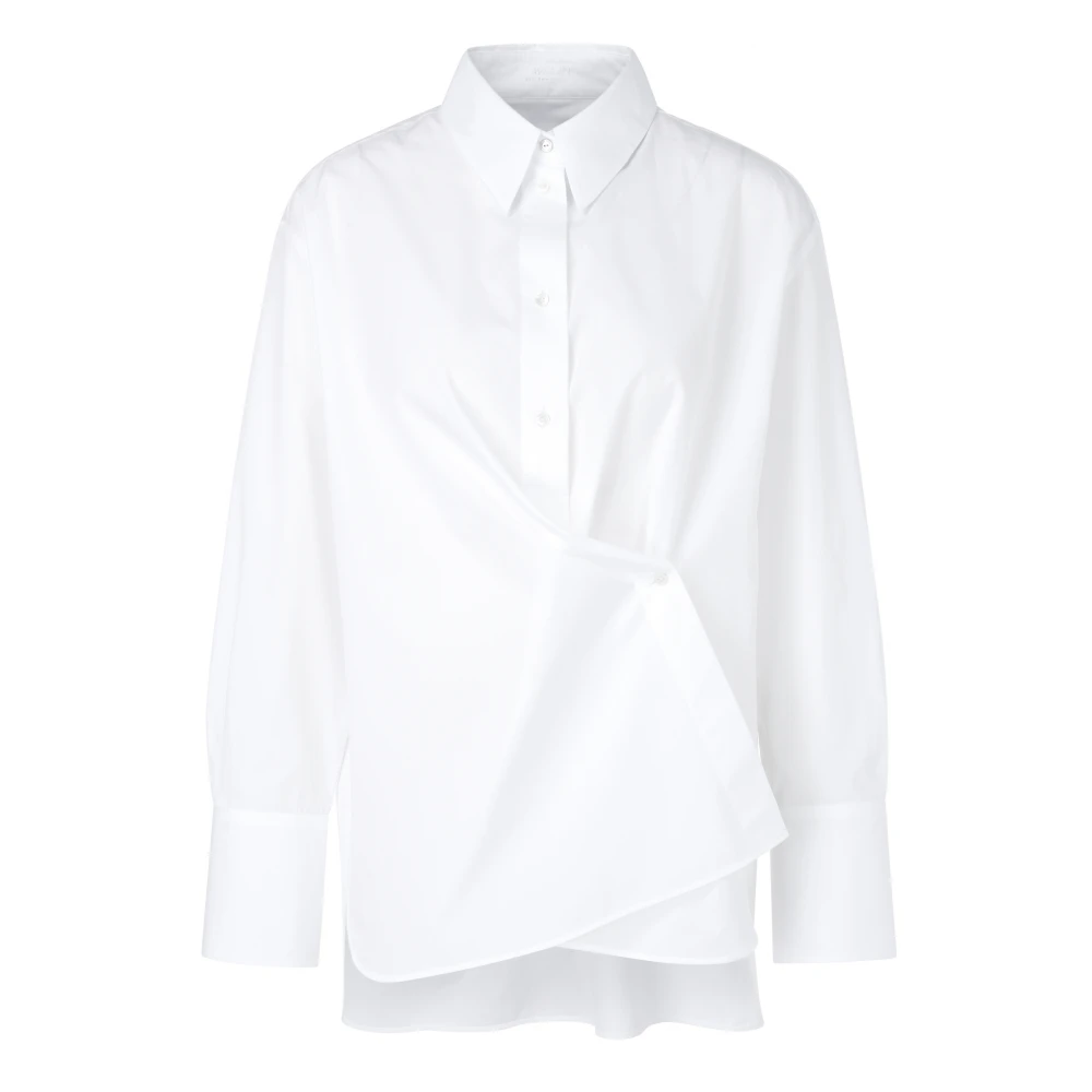 Marc Cain Stijlvolle blouses voor vrouwen White Dames