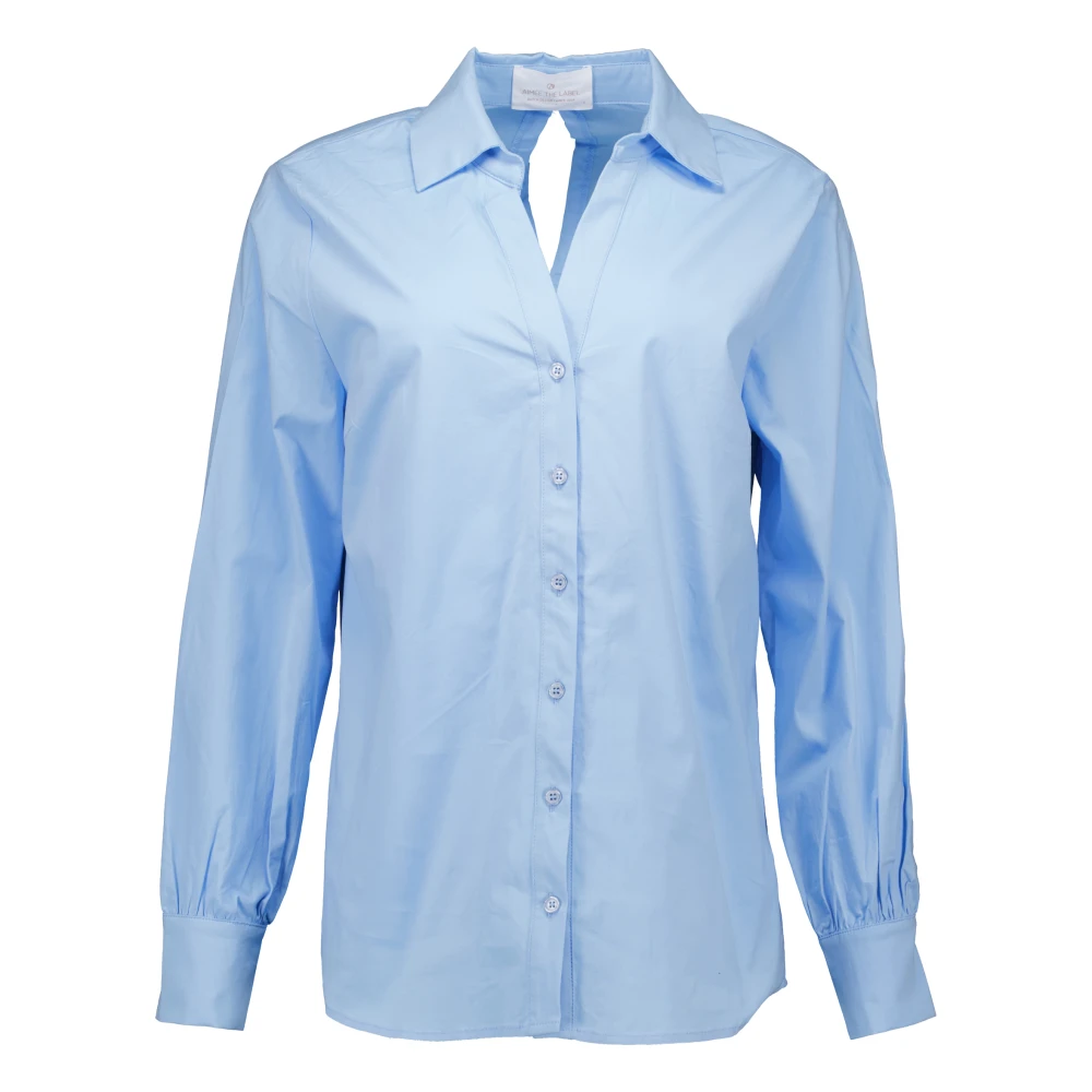 Aimée the Label Semmy blouses blauw Blue Dames