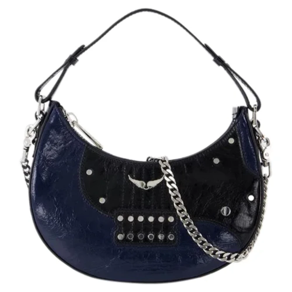 Zadig & Voltaire Leather shoulder-bags Black Dames