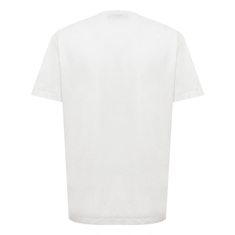 Dsquared2 Patch Logo T-Shirt White Dames