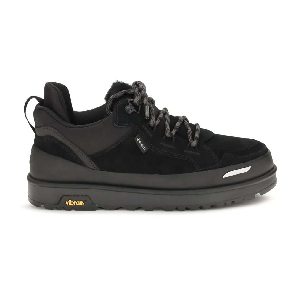 UGG Black Calf Leather Bos Taurus Athletic Sneakers - EU42/US9 - Image 4