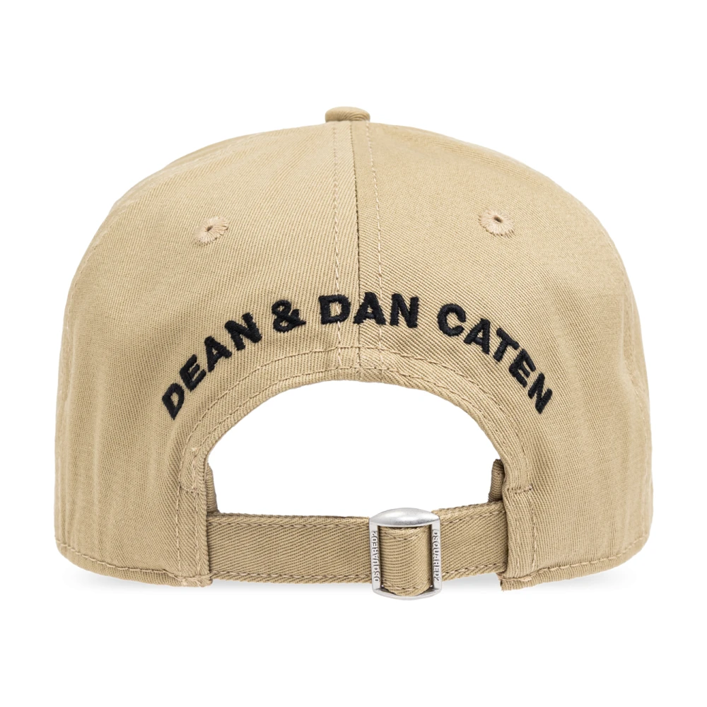 Dsquared2 Baseball Cap Beige Heren
