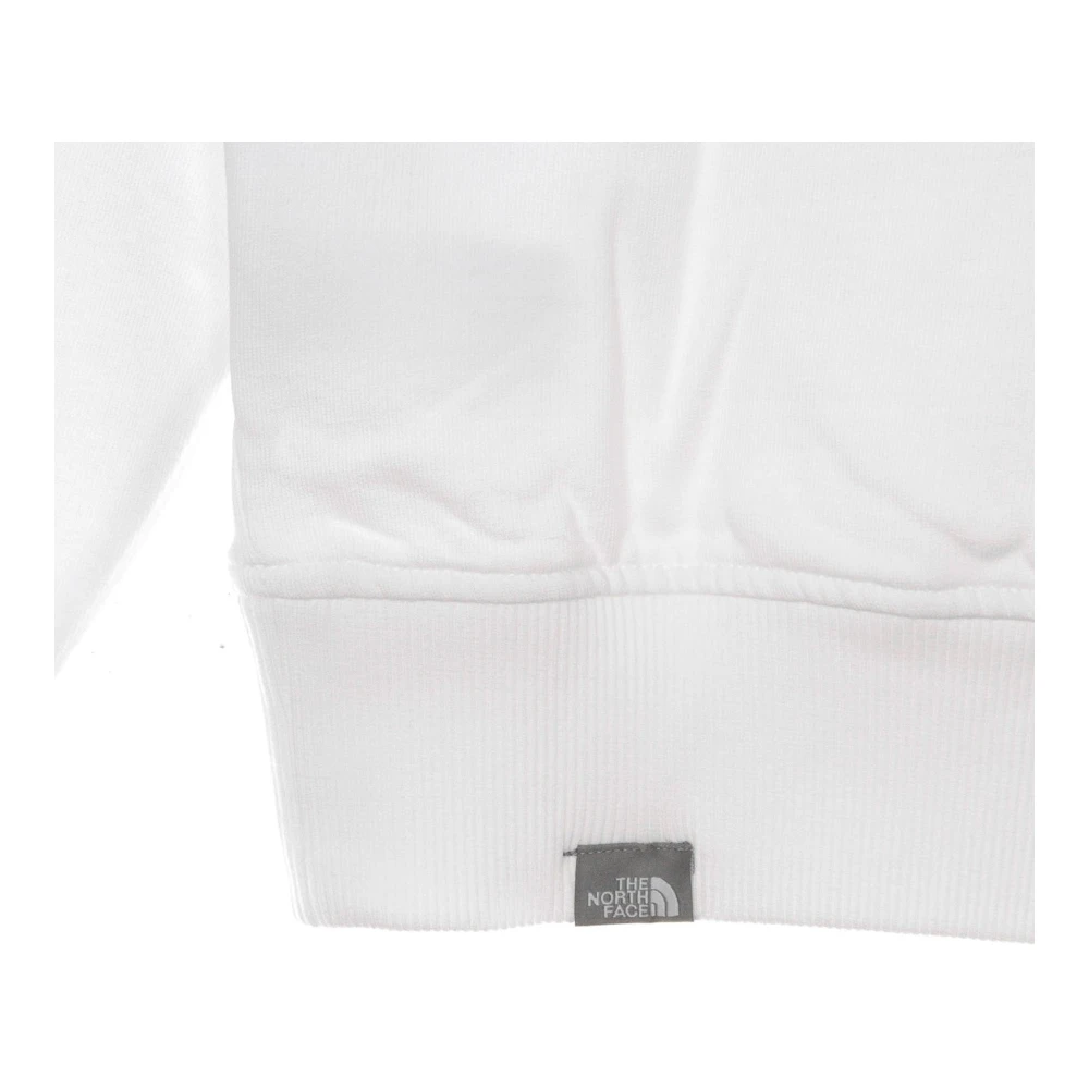 The North Face Standaard Hoodie Wit Citroen White Heren