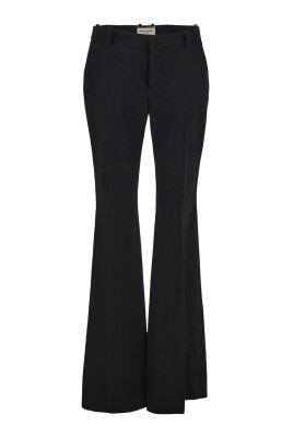 black-wool-flared-trousers