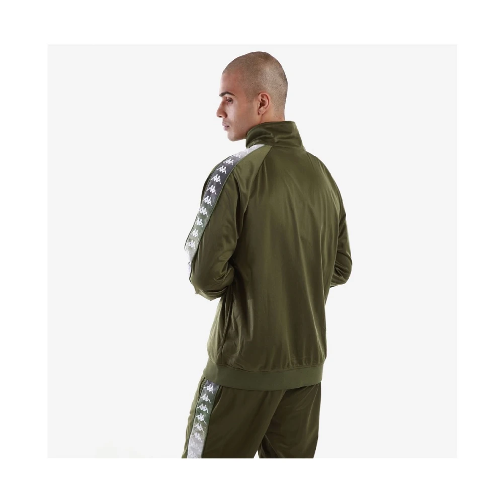 Kappa Hoodie Green Heren