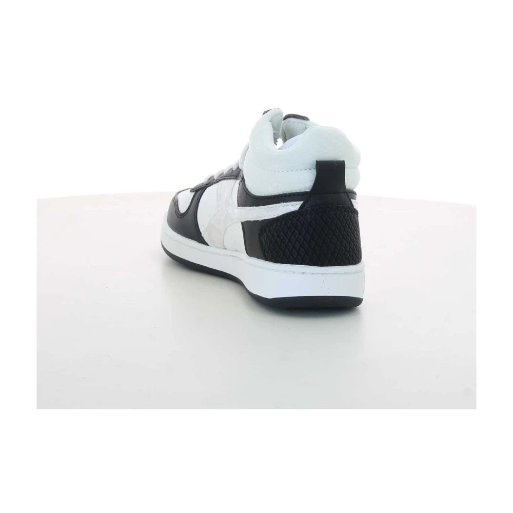 Diadora Witte Magic Basket Schoenen voor Dames Black Dames