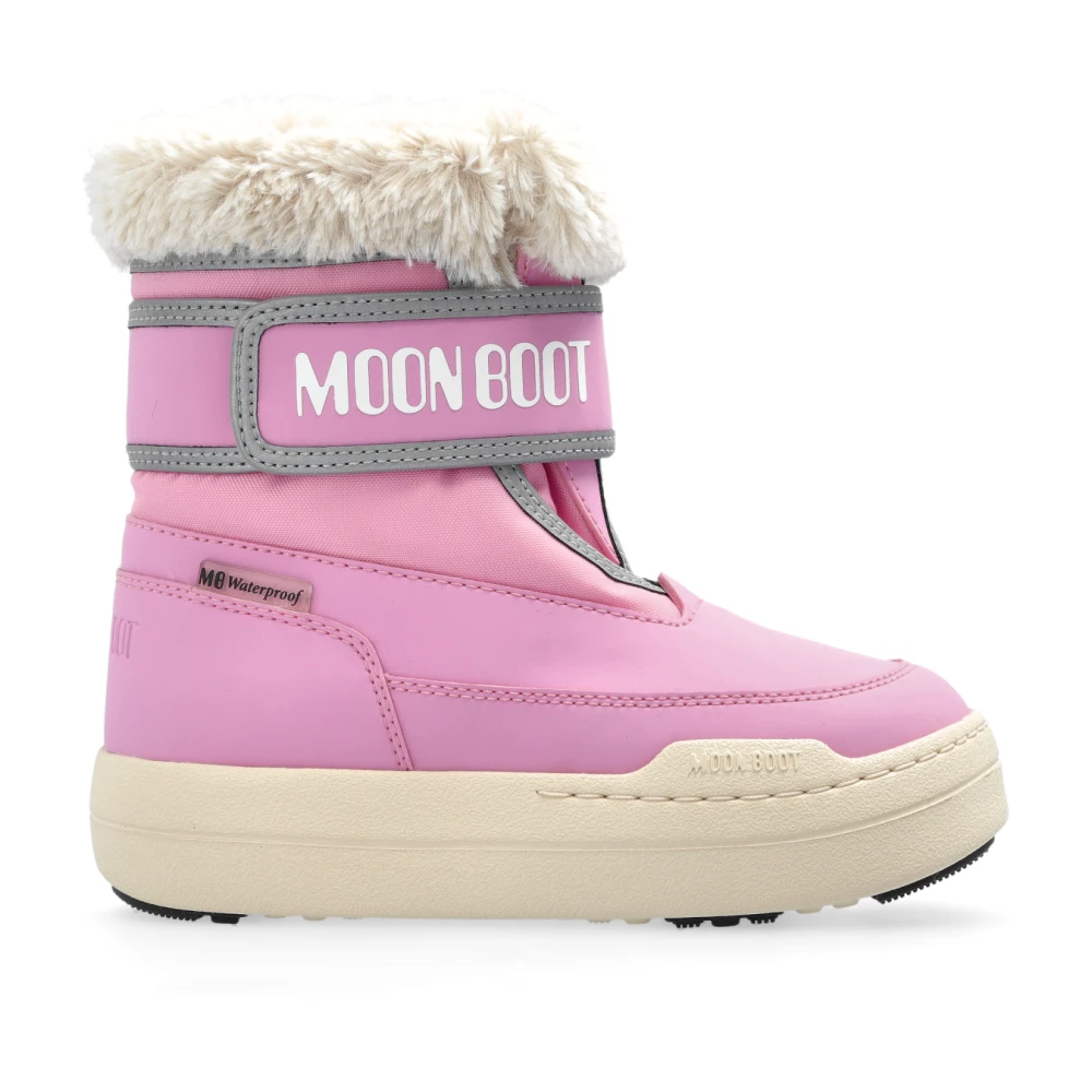 Moon Boot Snö stövlar MB JR Park Strap Pink, Unisex