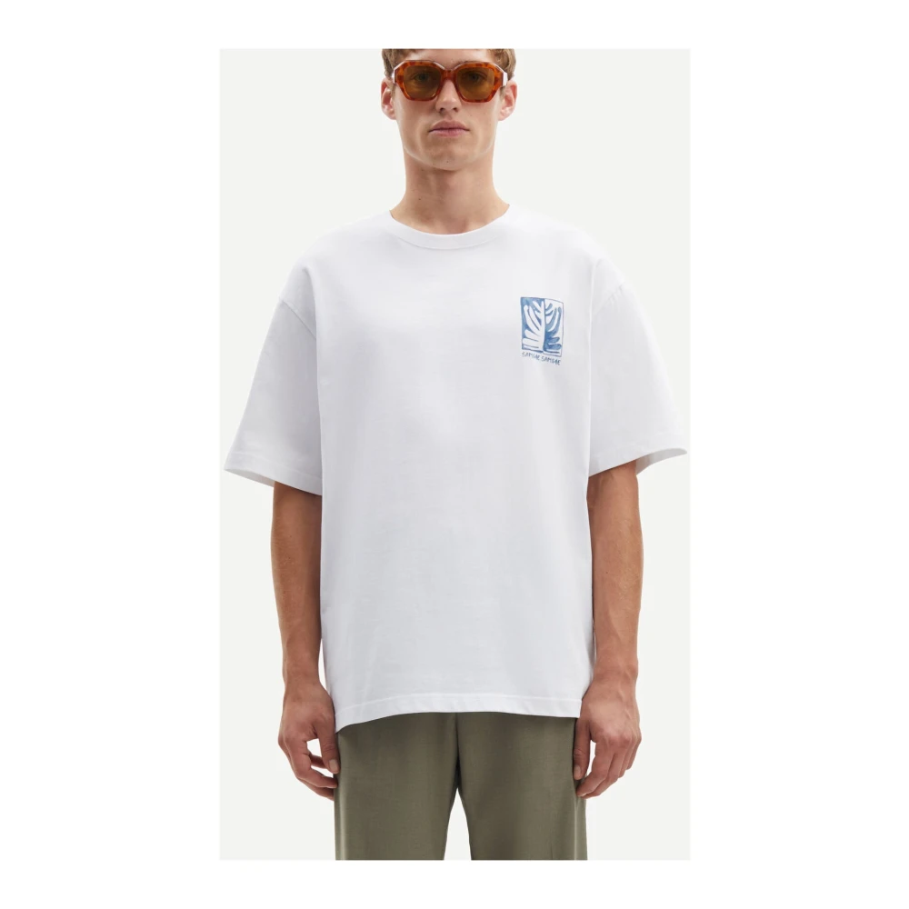 Samsøe T-Shirts White Heren