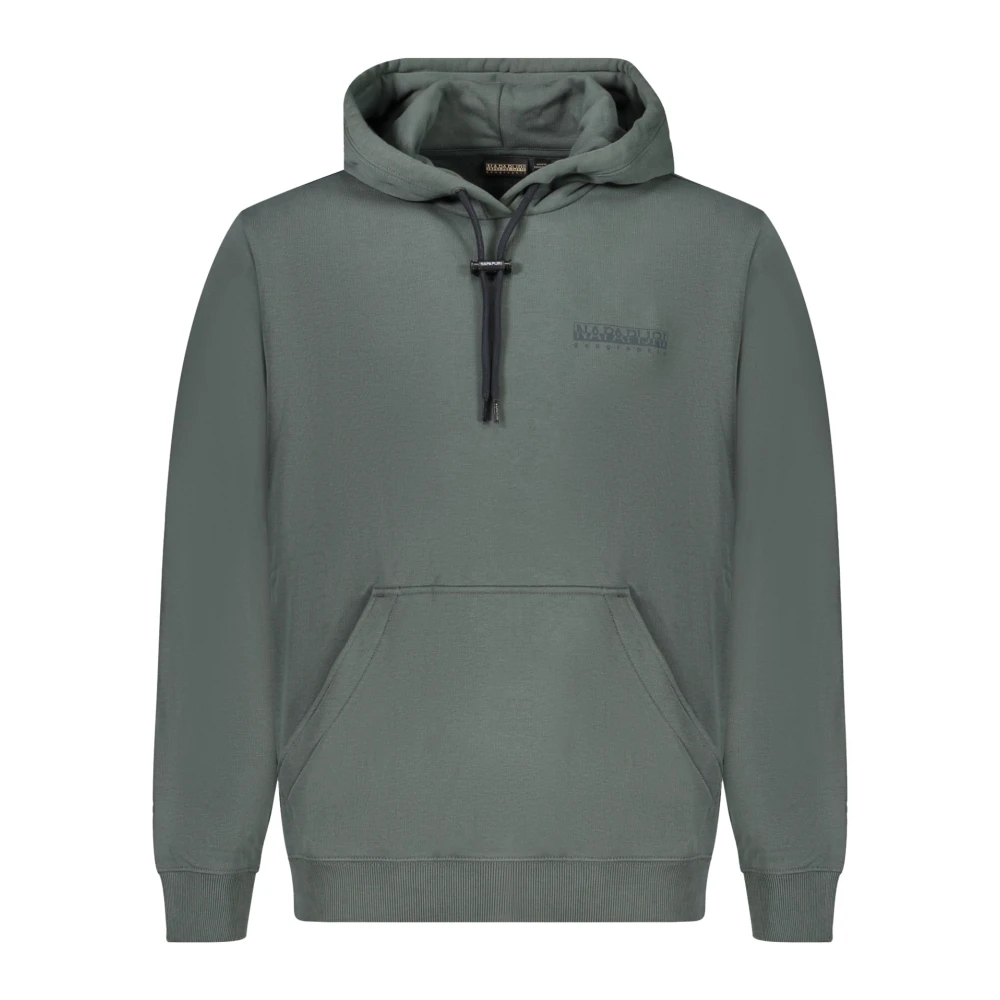 Napapijri Stijlvolle Hoodies voor een trendy look Green Heren