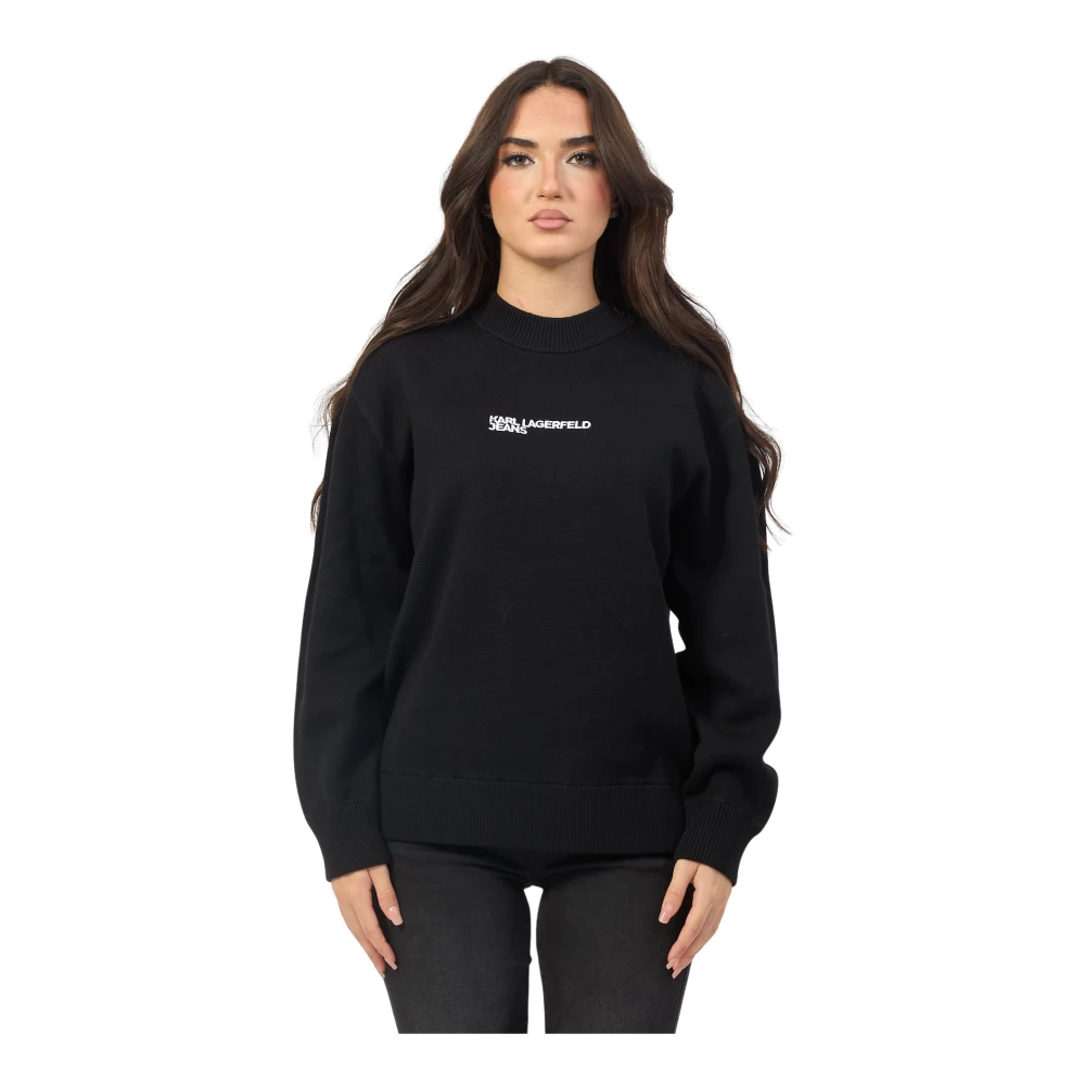 Karl Lagerfeld Truien Zwart Black Dames