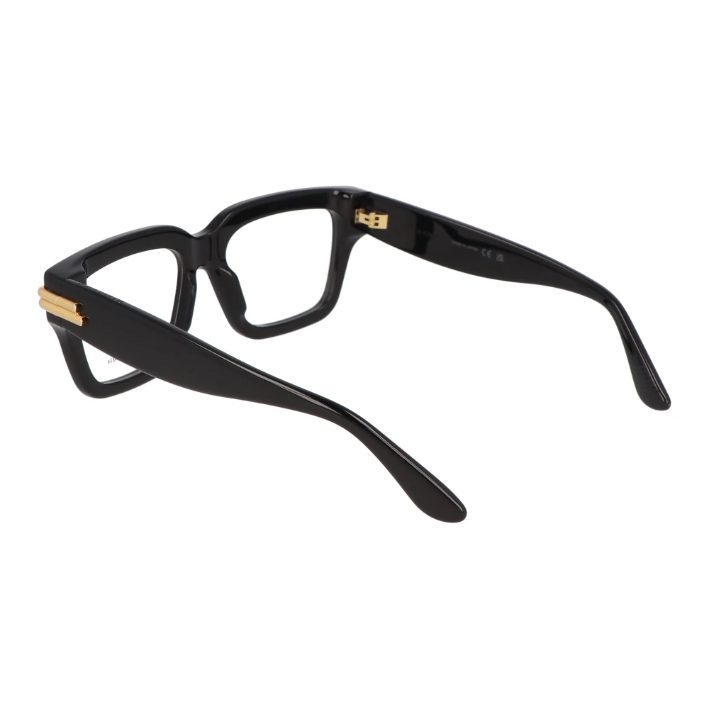 Bottega Veneta Onregelmatige acetaatbrilmontuur model Black Unisex