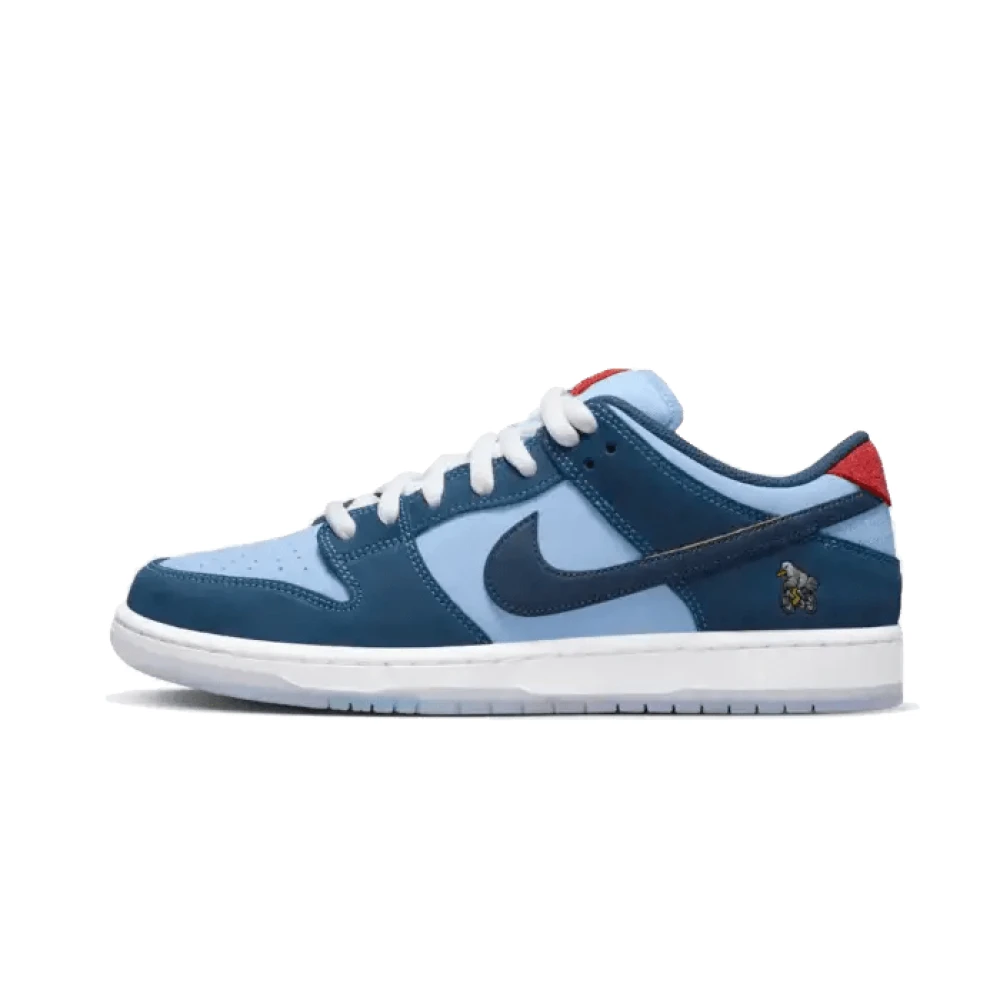 Nike Men's Blue Why So Sad Pro Skate Shoes - Skateboarding - 7 Uk - Sport