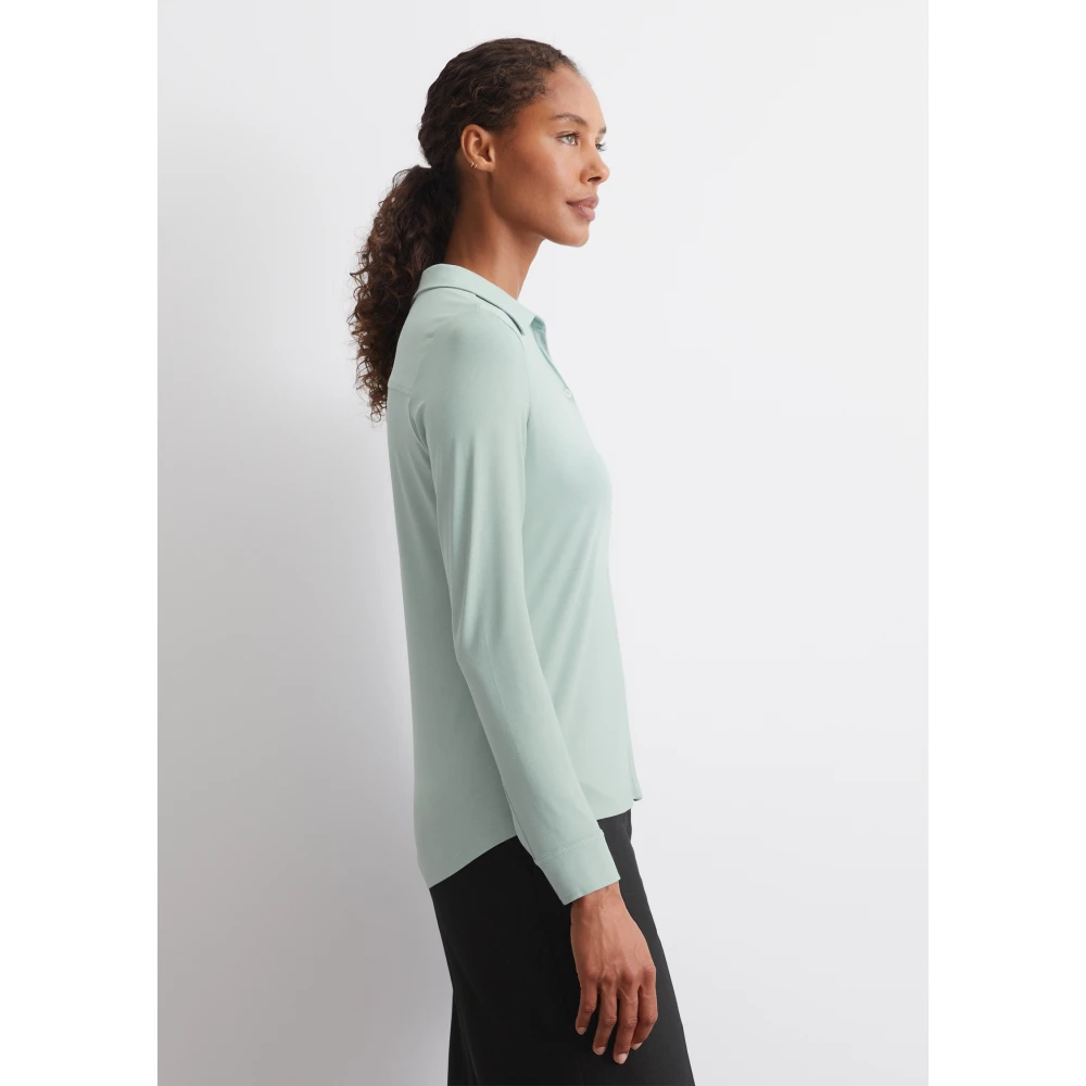 Marc O'Polo Gewone jerseyblouse Green Dames