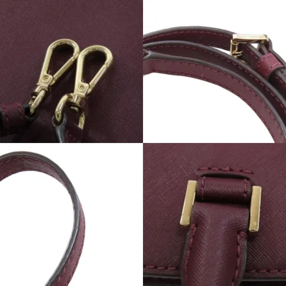Michael Kors Pre-owned Fabric handbags Purple Dames