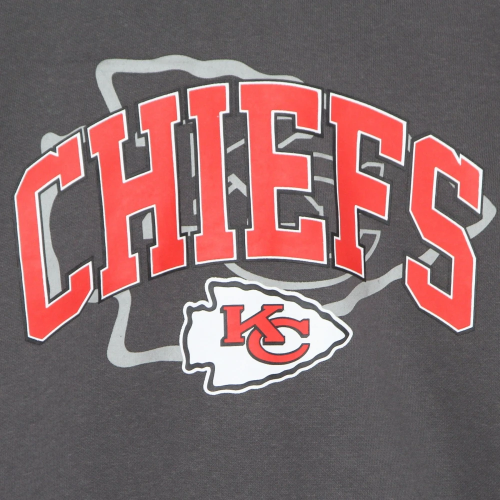 new era Kansas City Chiefs Hoodie Gray Heren