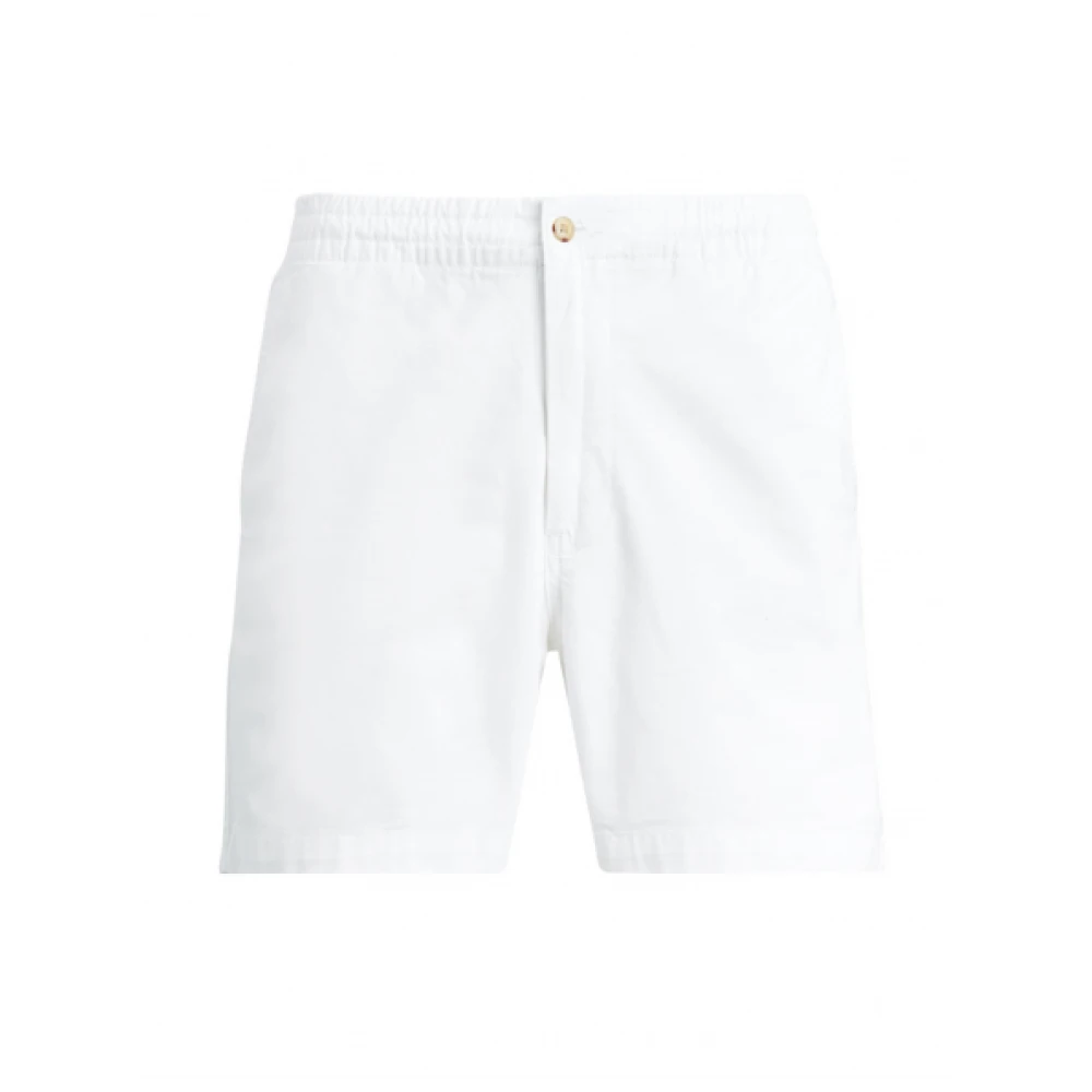 Polo Ralph Lauren Klassieke Katoenen Shorts White Heren