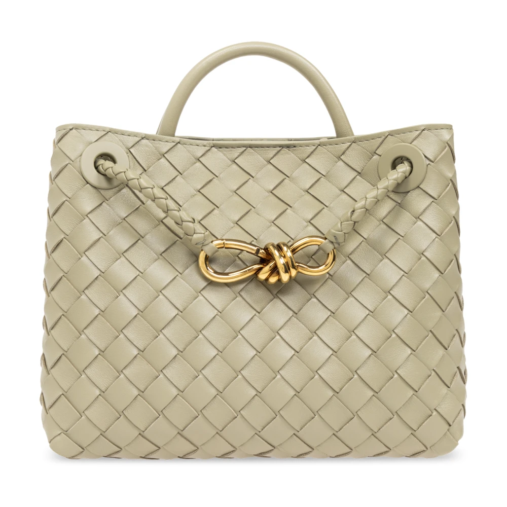 Bottega Veneta Kleine Andiamo Schoudertas Green Dames