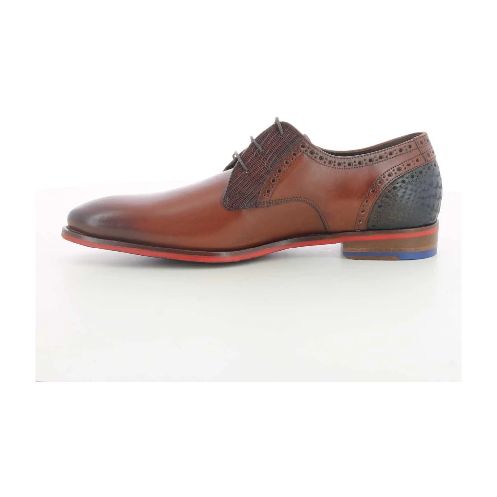 Floris van Bommel Herenschoenen Cognac Sfm-30161 W23 Brown Heren