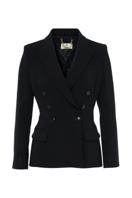 Svart Giacca EF Nera Blazer