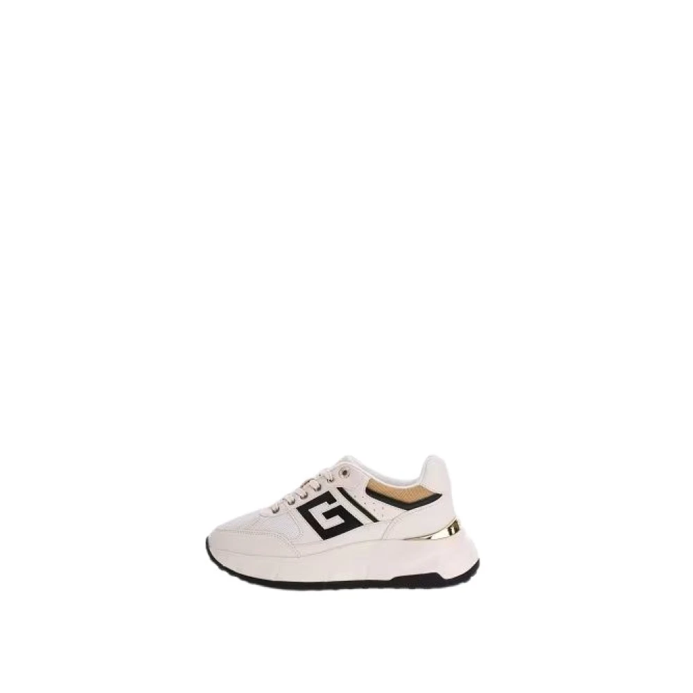 Guess Women's Beige Sneakers, 4 Uk, Trainers