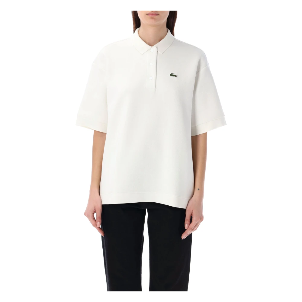 Lacoste T-Shirts White, Dam