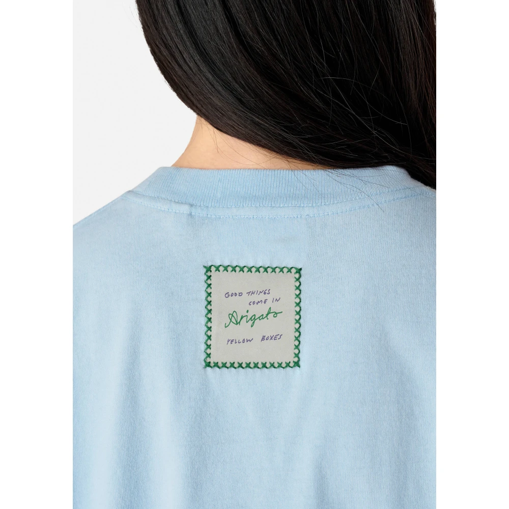 Axel Arigato Patch T-shirt Blue Unisex