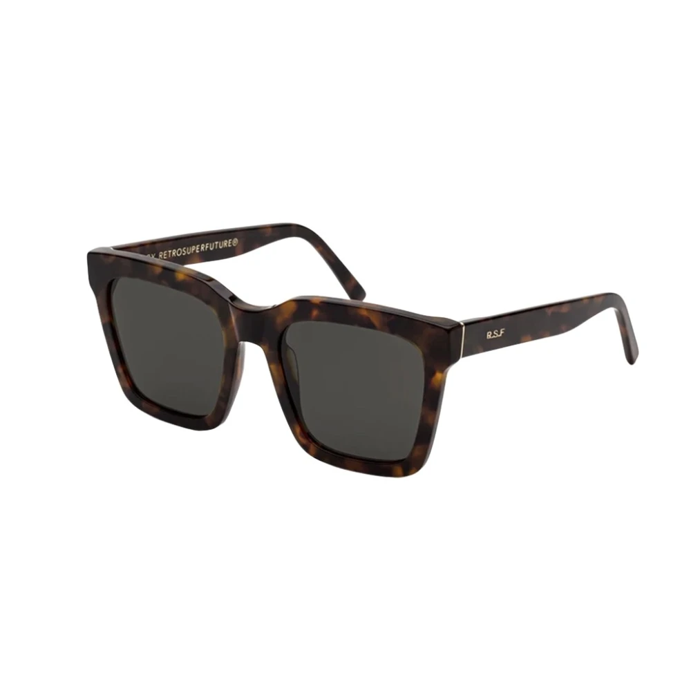 Retrosuperfuture Unisex Brown Classic Havana Sunglasses