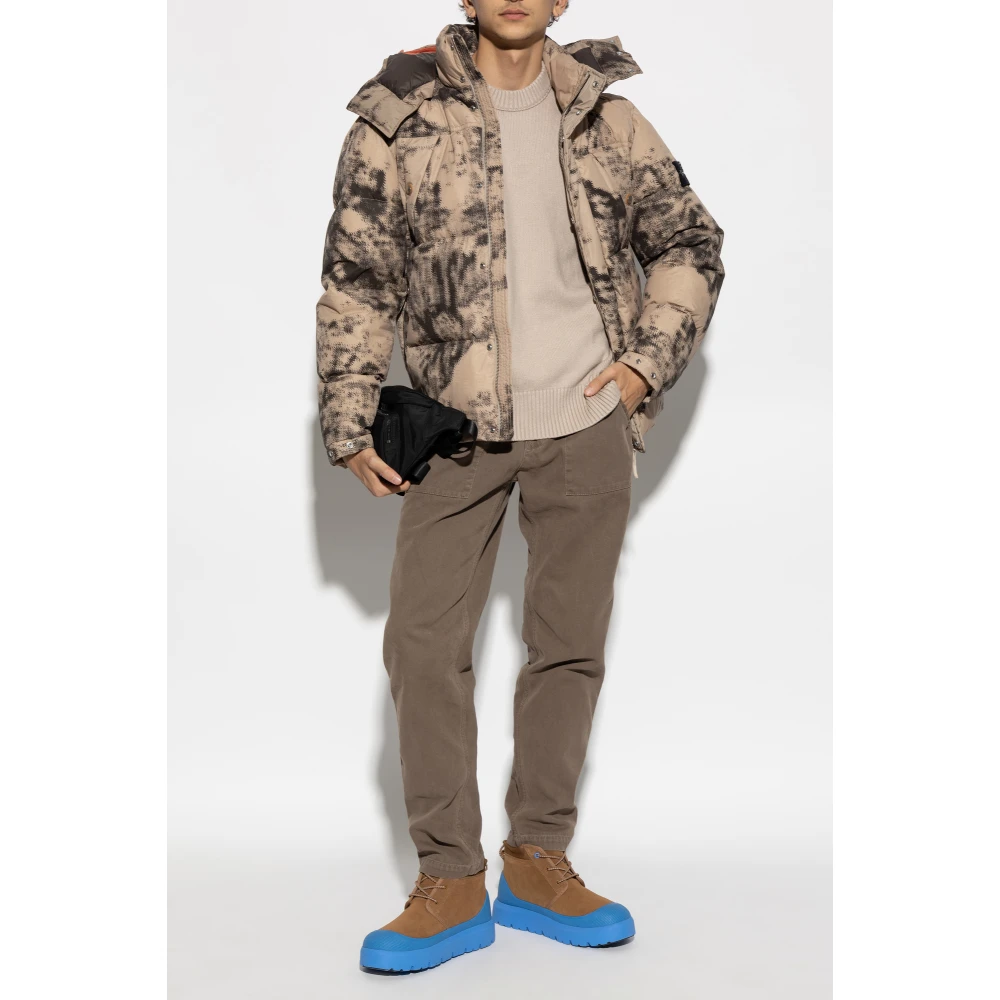 Stone Island Trui met logo Beige Heren