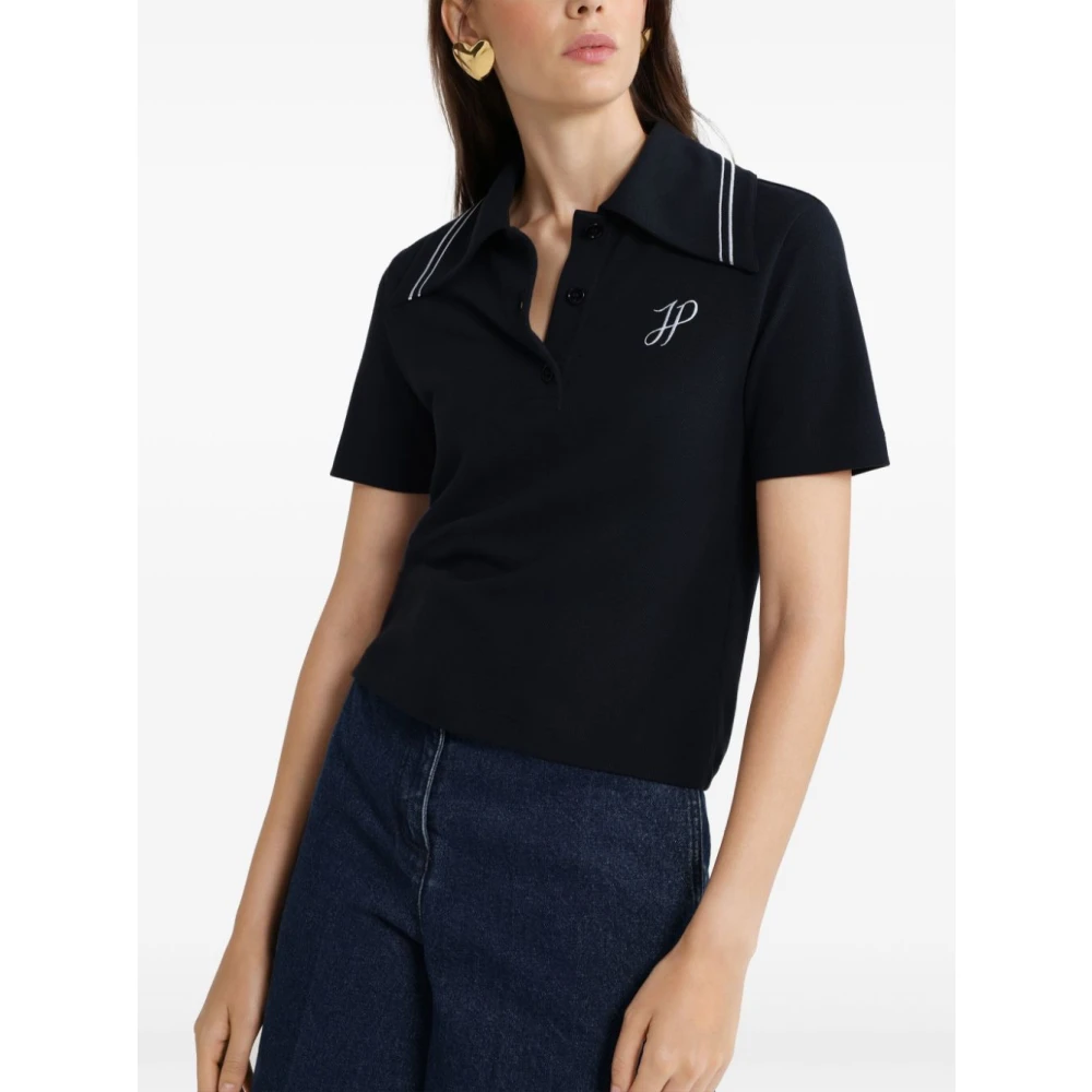 Patou Blauw T-shirt voor vrouwen Blue Dames