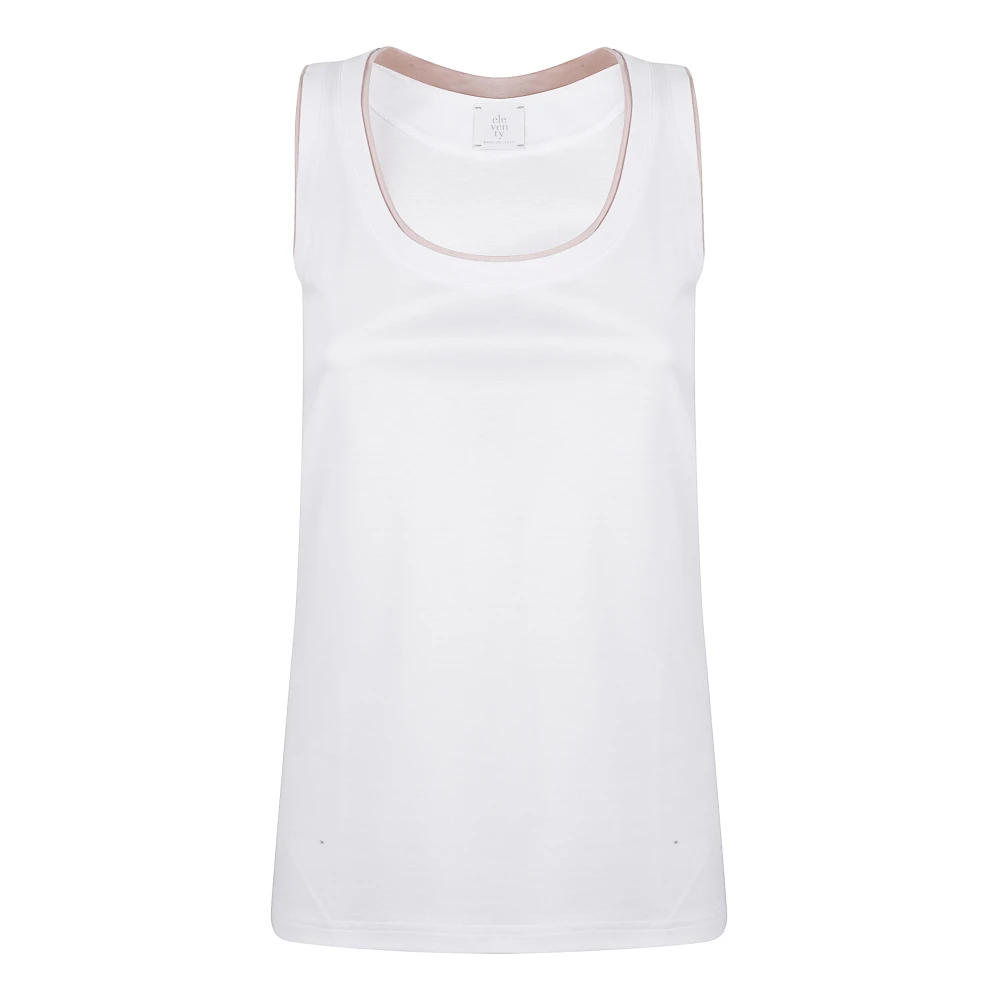 Tops > Sleeveless Tops - - Eleventy - Modalova