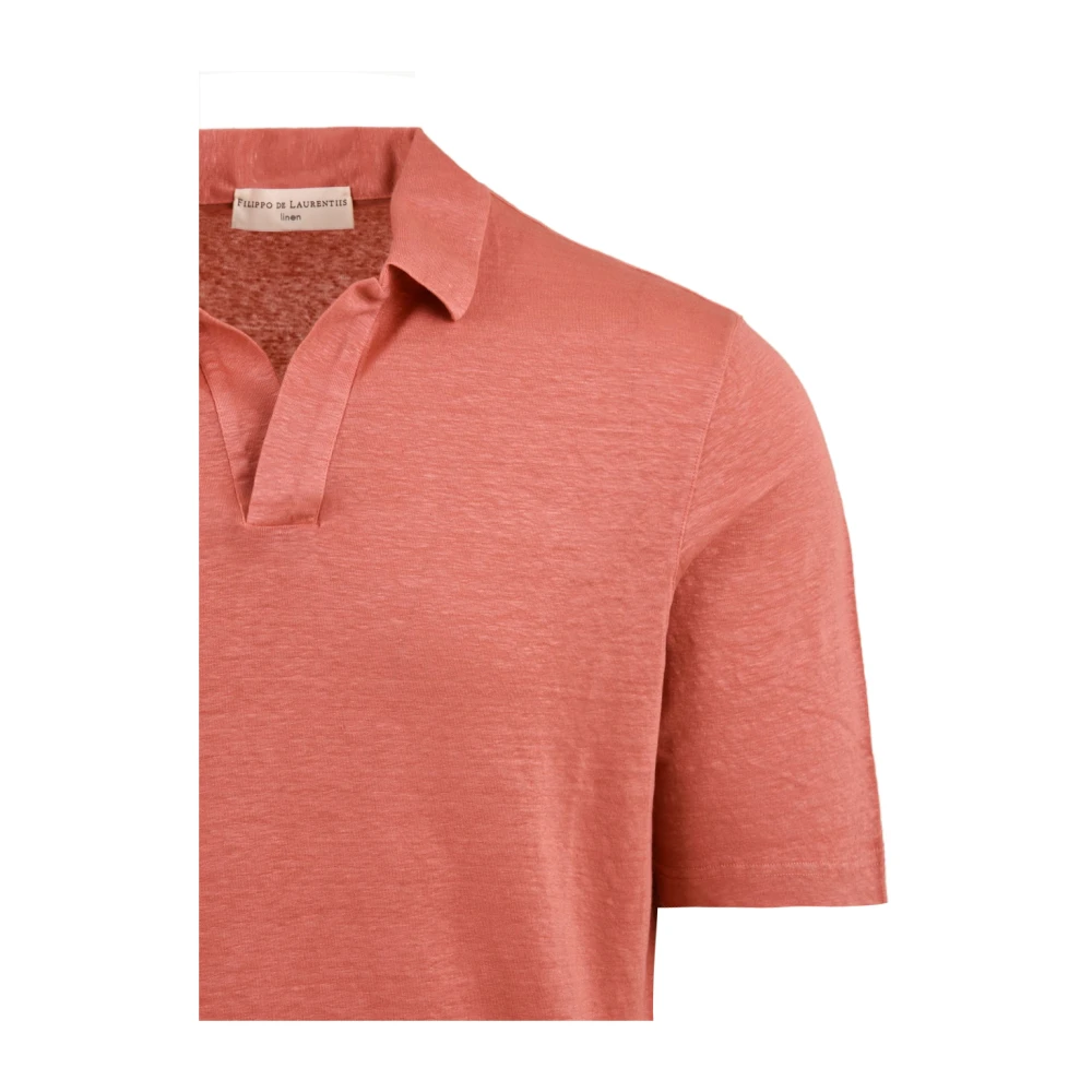 Filippo De Laurentiis Roze T-shirts en Polos Pink Heren