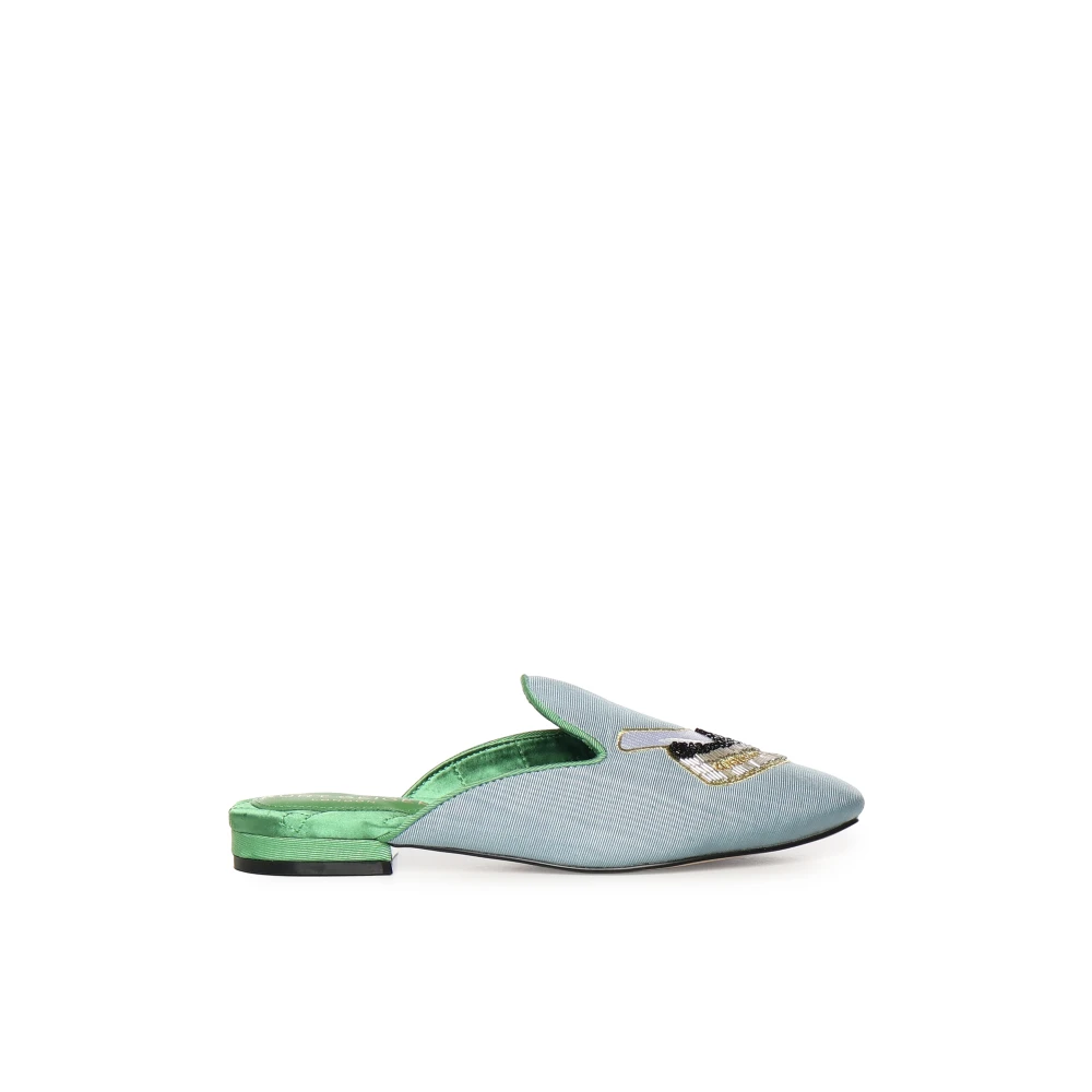 Kurt Geiger Women's Blue Mules - Mules - 3 Uk - Shoes