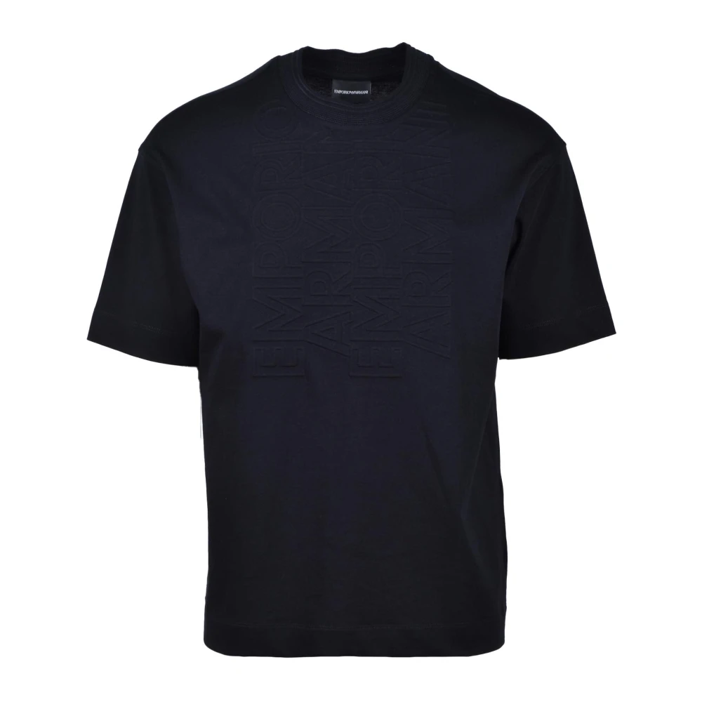 Emporio Armani Katoenen T-shirt Gray Heren