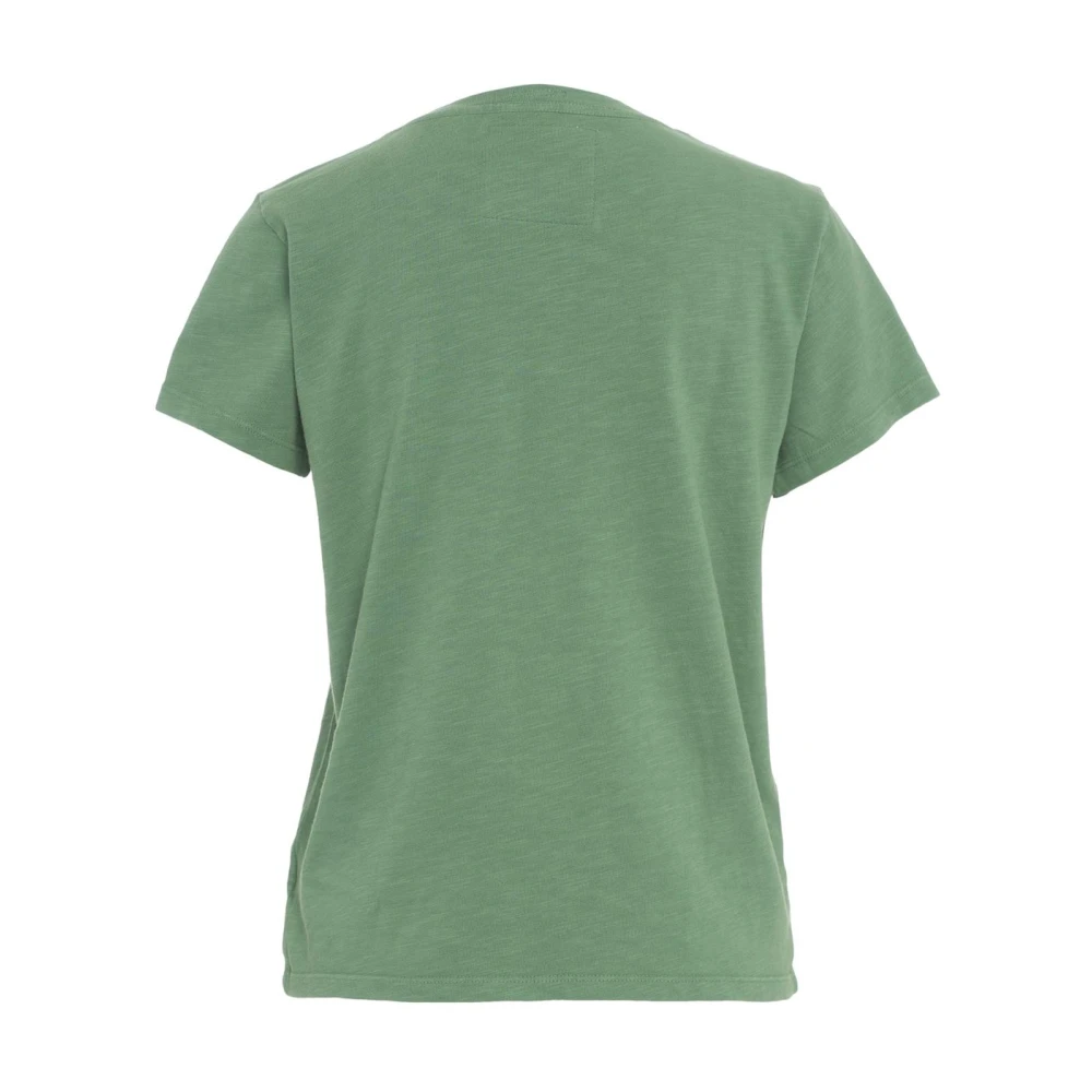 Mother Groene Bloemenprint T-shirt Green Dames