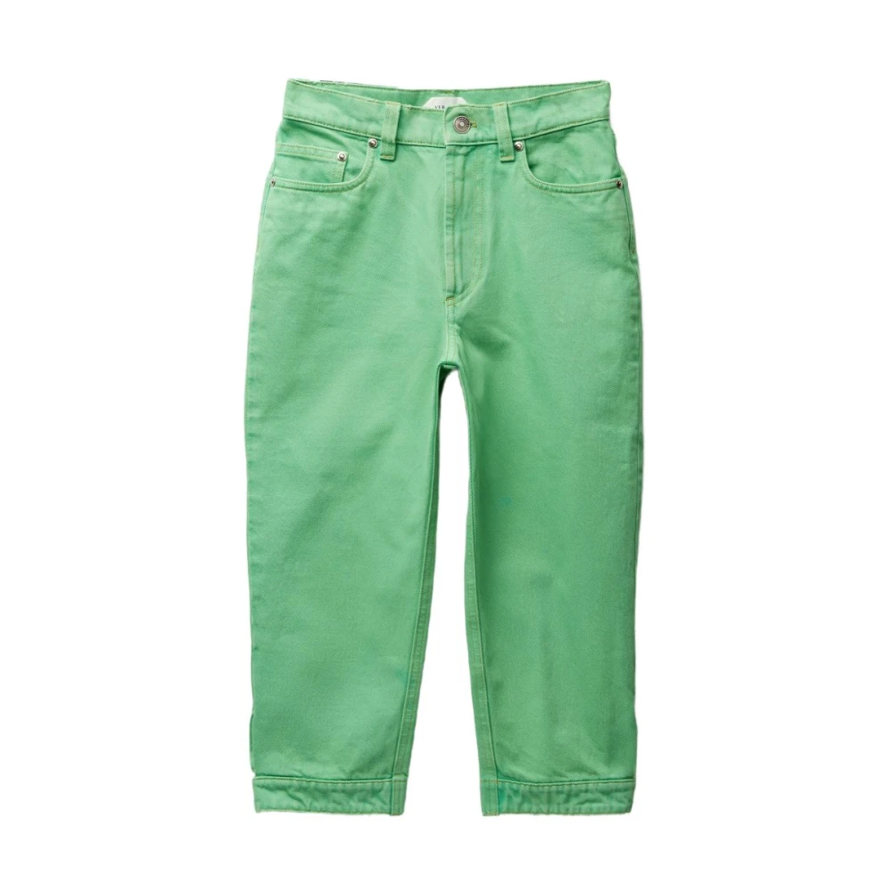 Versace Women's Green Capri Jeans - Cropped Jeans - W27 - Jeans
