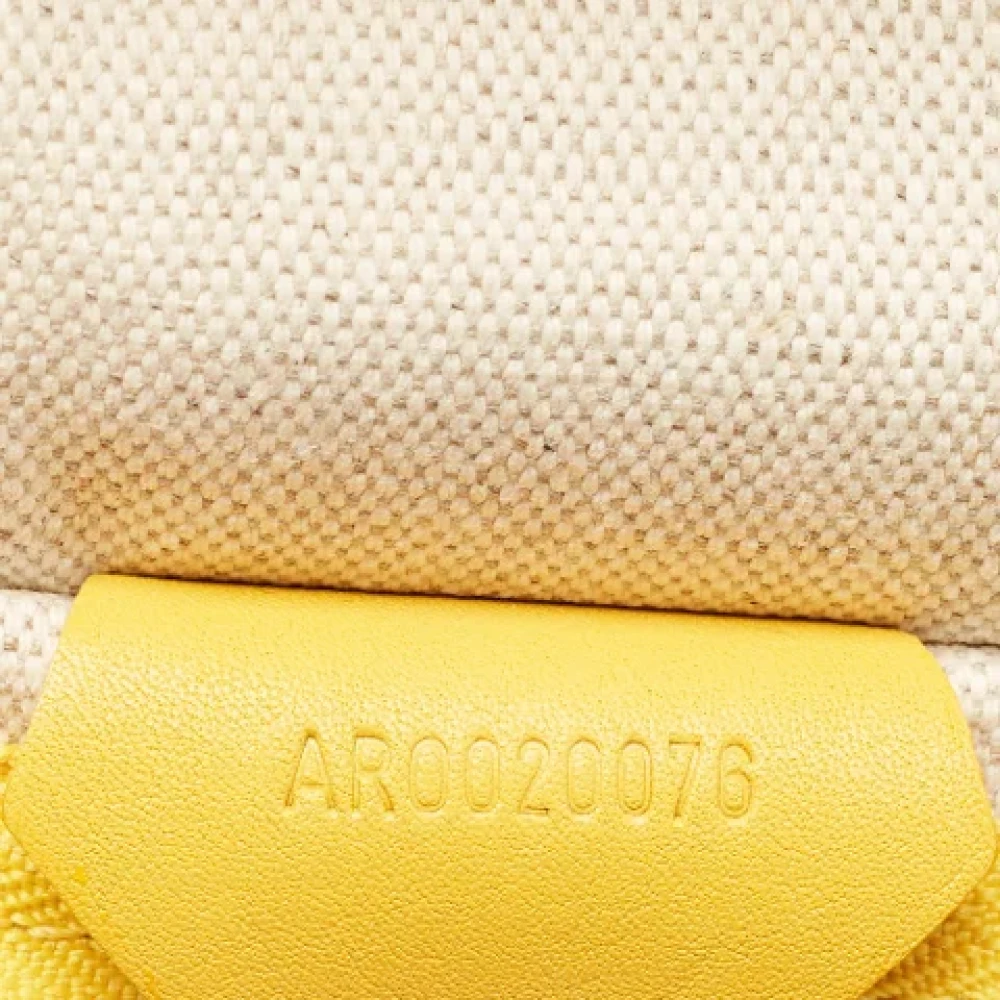 Goyard Vintage Pre-owned Canvas handbags Yellow Dames