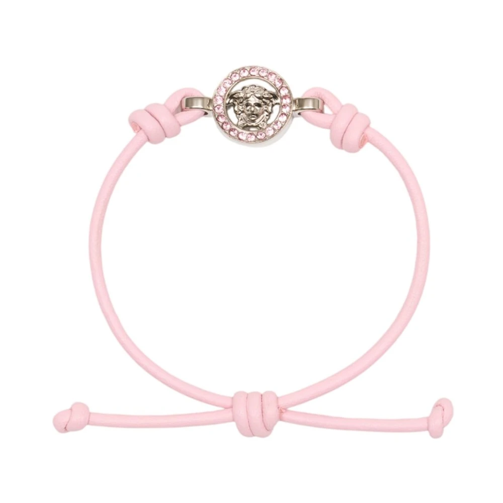 Versace Rosa Medusa '95 Läderarmband