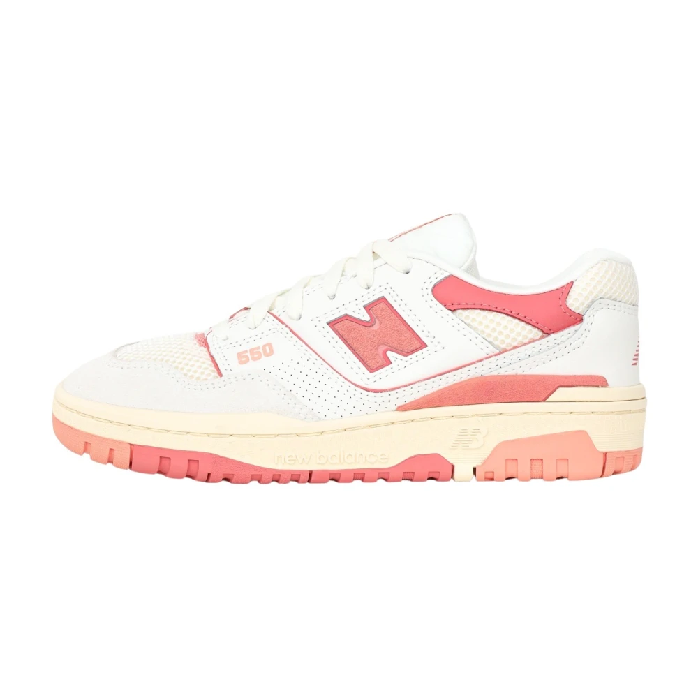 New Balance Vita och rosa dam sneakers 90-talsstil Multicolor, Dam